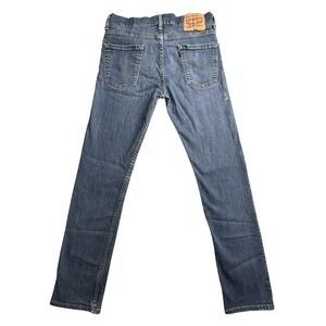 VTG Levis 513 Jeans Mens 32x32 Denim Straight Leg Zip Fly Distressed Vintage